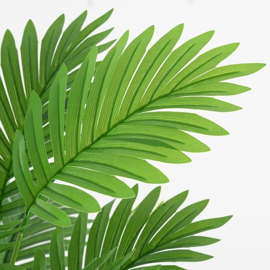 Искусственные растения папоротника, 18 головок, реалистичный домашний офисный стол, центральная часть, искусственные листья, искусственная зелень, украшение для дома и улицы