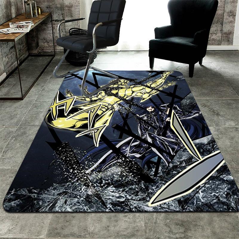 Gold Saints Rug Floor Mat for Living Room or Bedroom Soft and Comfortable Carpet a Gift for Birthday and Holiday.MFF0918564