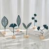 Metal Handicrafts, Creative Home Furnishings, Living Room Entrance, Wine Cabinet Decorations, Ironwork Ginkgo Leaf Ornaments