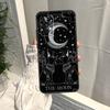 Чехол Moon Tarot Witch Cat для Samsung Galaxy A52S A06 A16 A26 A36 A56 A55 A35 A15 A53 A32 A33 A13 A14 A34 A54 A17