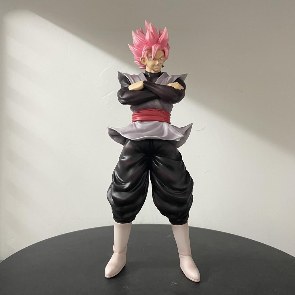 27 см Dragon Ball Z Супер Сайян Гоку Блэк Замасу Маска Фигурка Действия ПВХ Модель Статуэтка Настольное Украшение Игрушка Подарок Украшение