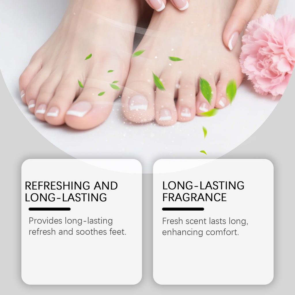 Herbal Foot Freshness Spray Cooling Comfort Skin Care Deodorant 100ml