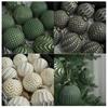 12 Pcs Christmas Ball Ornaments 3.15inch Shatterproof Plastic Balls Rustic Vintage Xmas Tree Hanging Decoration for Wedding Party Holiday Home Decor