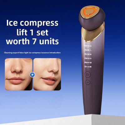 Косметический прибор для дома Лифтинг Укрепляющий Лицевой Вводчик Температурный Очищающий Массажер Вибрационный Косметический прибор V Face