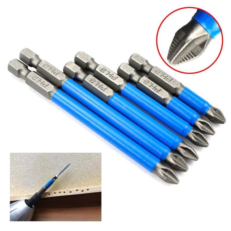 Magnetic Screwdriver Bits Set Screwdriver Drill Bit Tip for Power Screwdriver Drill Impact Driver Tool Accessory