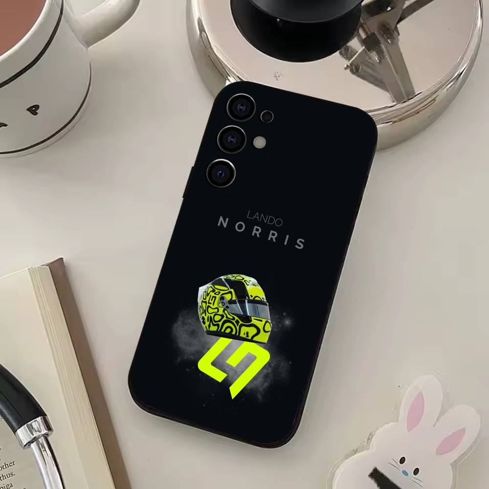 Чехол для телефона Гонщик L-Ландо Н-Норрис Силиконовый Мягкий Для Samsung S25,S24,S21,S22,S23,S30,Ultra,S20,Plus,Fe,Lite