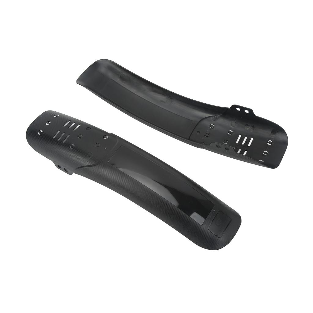 ENLEE 2PCS Mountain Bike Fender Set Universal Lengthened Hard Shell Plastic and Resin Bike Mud Guards for Outdoor Riding