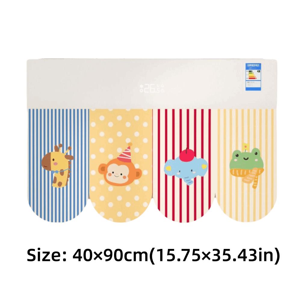 Waterproof Dust-proof Cover Cartoon Hanging Air Conditioner Cover  Wall Decor