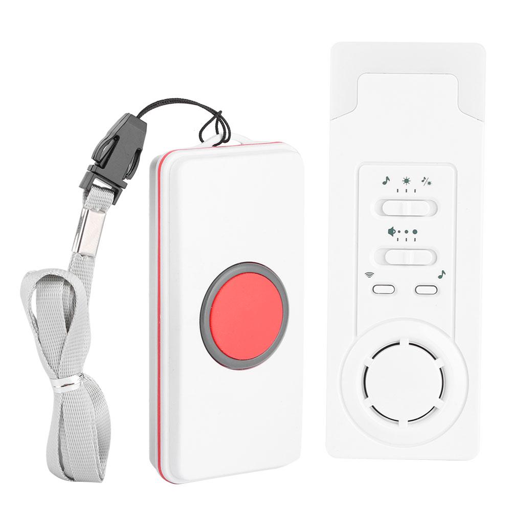 280M Wireless Caregiver Pager Home Care Alarm Call Button Nurse Alert System for Elderly Patients