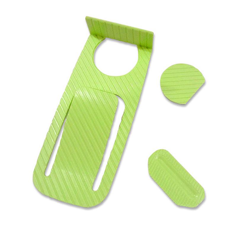 Пружинный инновационный дверной стопор надежно удерживает клиновой держатель открытой двери