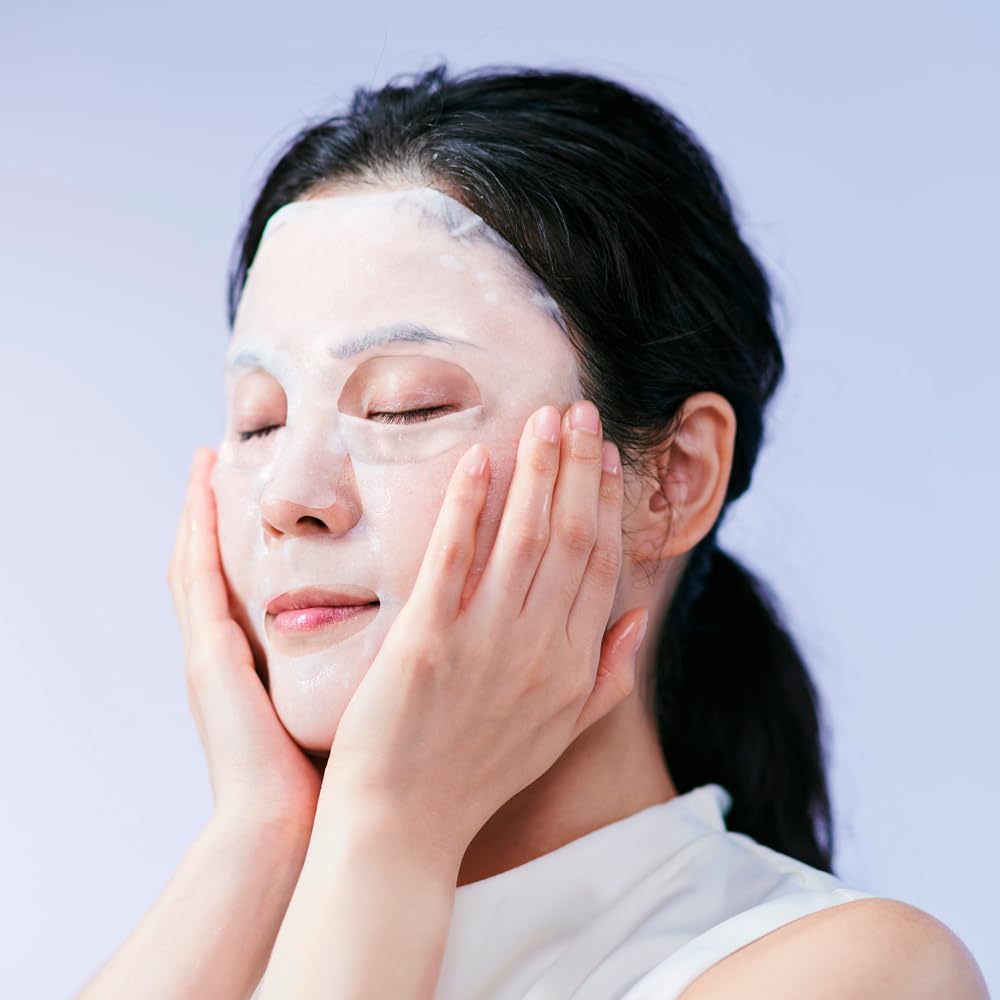 Маска для лица EPORASHE Platinum Содержит большое количество экстрактов человека и оленя для улучшения и текстуры Изготовлена из чистого японского хлопка (30 листов)