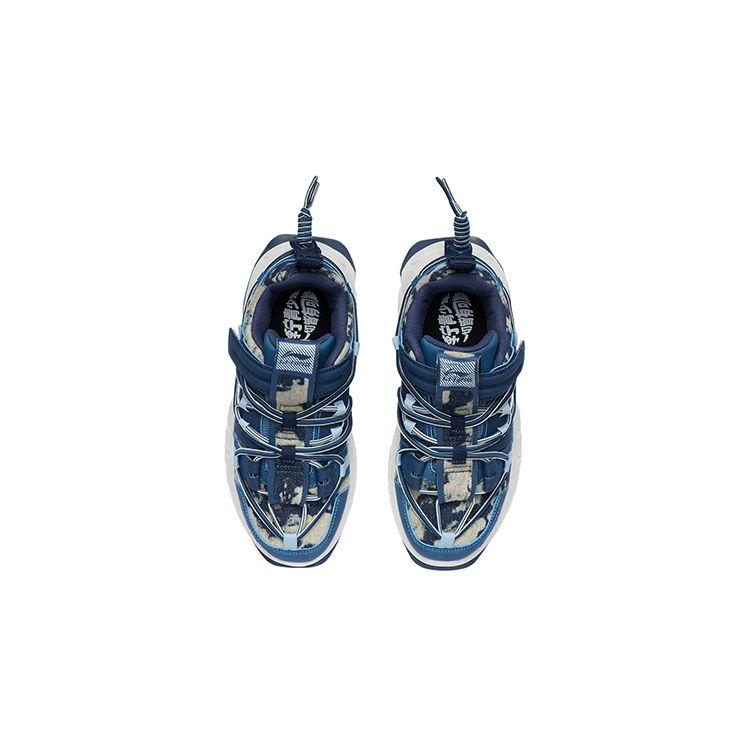 Li Ning Pangu Youth Pro повседневная обувь детская обувь Hengxing-Blue YKCR112-7