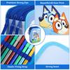 3 Tier Large Pencil Case Multi Compartment School Supplies Stationery Colouring Pens Pencils Sets