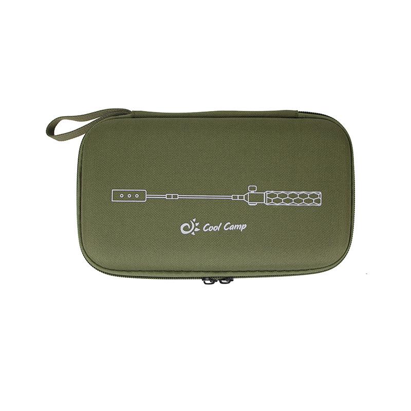 COOLCAMP Портативный ручной газовый огнемет с деревянной ручкой для кемпинга на открытом воздухе с барбекю