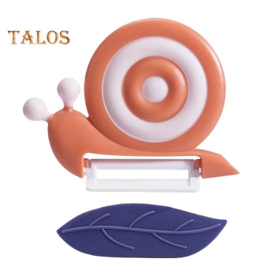 Керамическая овощечистка с дизайном улитки, портативная овощечистка с нескользящей ручкой, универсальная овощечистка для пикника и кемпинга