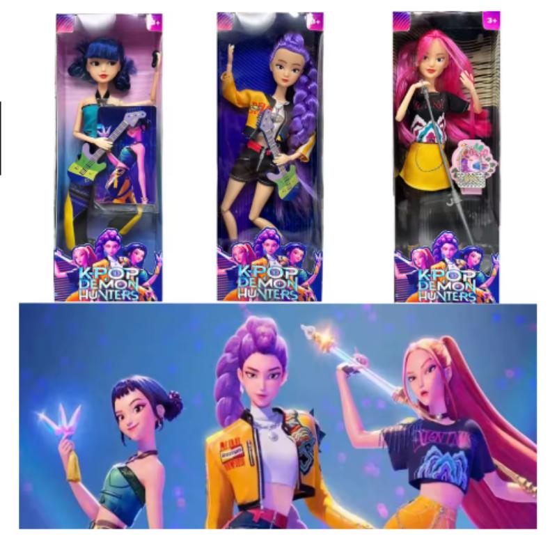 TOPTOY Kpop Игрушка Фигурка Охотники на демонов Дерпис Тигр Руми Мира Зои Сасси Фигурка Кукла Для Поклонников Рождественские подарки