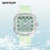SANDA Brand Fashion Super Cool Trend Design Sports 30M Waterproof Youth Watch Simple Exam Silent Boys and Girls Quartz Watch
