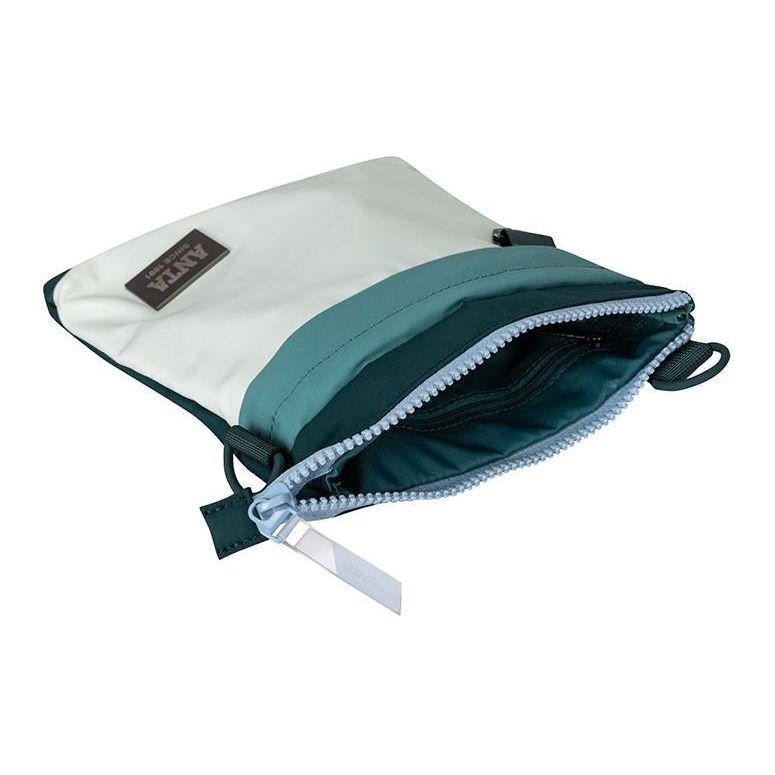 Anta Lifestyle Series Trend Culture Casual Fabric Shoulder Crossbody Bag Unisex Bags Palm-Green Gray-Green 192428121-2