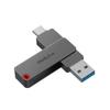 Lenovo Флеш-накопитель USB 3.2 Type-C с двойным интерфейсом ThinkPlus 256 ГБ