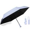 Для Складного Зонта от Солнца и УФ-лучей Тепло Скрытый Телескопический Двойной Каркас Солнце Ветрозащитный и Выдвижной Унисекс [Новинка 2025] Дождь, Легкий,