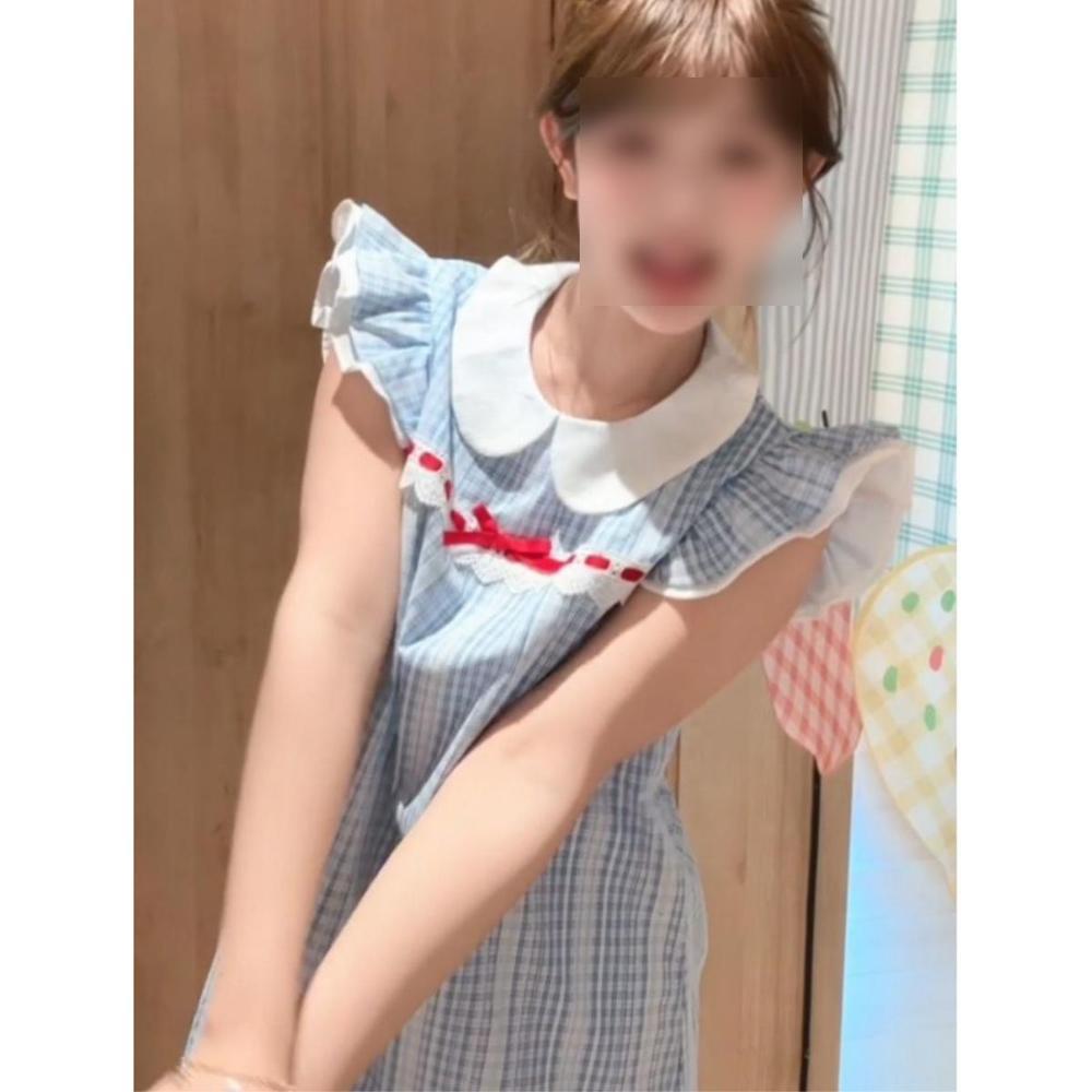 Платье в клетку в академическом стиле с маленьким свежим кукольным воротником, летнее, уникальное, красивое, с темпераментом, красивая юбка принцессы