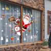 Christmas Window Stickers Santa Claus Snowflake DIY Wall Decal 2026 Christmas Decorations For Home New Year Ornaments Gift 2026
