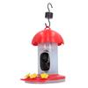 Smart Bird Feeder with 1080P Night Vision AI Camera 2L Capacity IP65 Waterproof Bird Watching