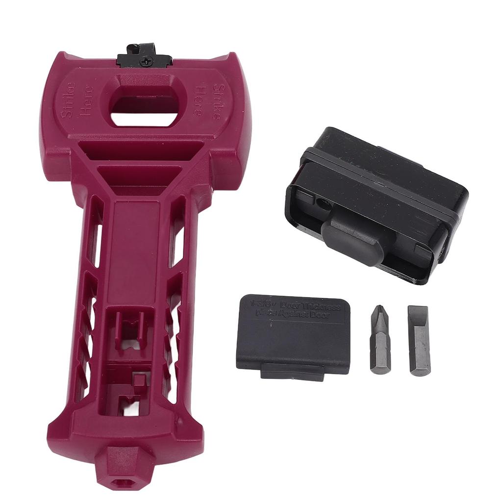 Инструмент для врезки дверной защелки, квадратный или круглый инструмент для установки защелки для дверей толщиной 138 или 134 дюйма