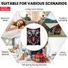 Elephant Rugby Sports Themed Flannel Throw Blanket, Soft Lightweight Decor Blanket for Sofa Bed, Nap Air Conditioning Blanket, Unique Home Gift