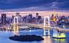 Photomural Rainbow Bridge In Tokyo  Non-Woven 104x70.5