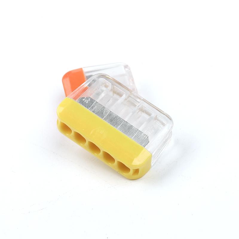Quick Easy Push In Compact Wire Splicing Connector Connection 2/3/5 Pin Wiring Terminal For Electric Cable Junction Box