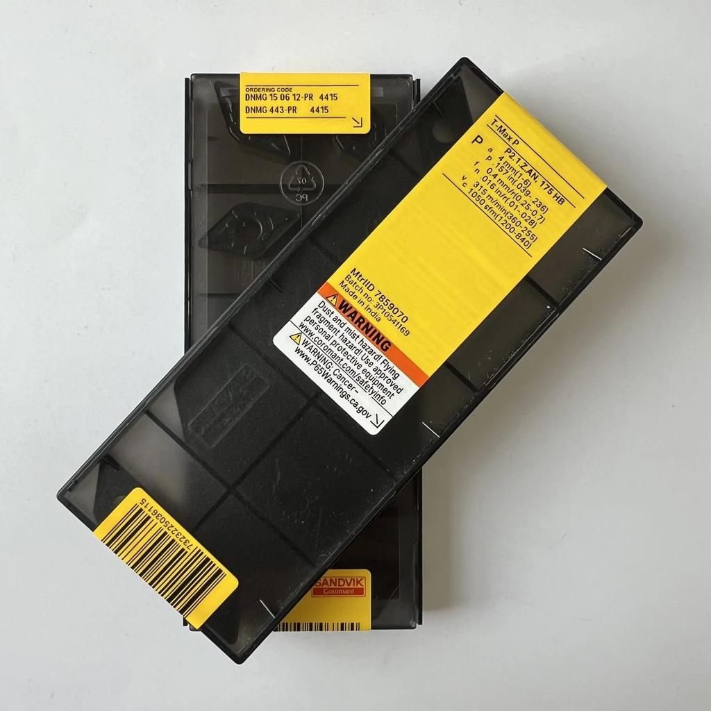 Оригинальная Sandvik / DNMG150612-PR 4415 / Инструмент с твердосплавной пластиной для токарного станка с ЧПУ 10 шт.