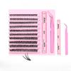 1pc DIY Self-grafting European and American 40D False Eyelashes Segmented Thick and Curled Eyelashes Set