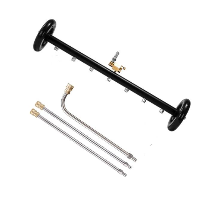 Undercarriage Pressure Washer Attachment 24" Water Broom and Under Carriage Car Cleaner Electric Power Wash Accessories