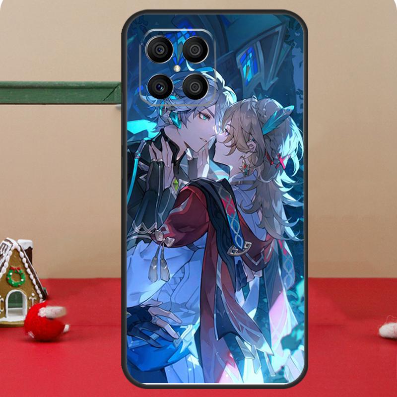 Чехол Genshin Impact Аль-Хайтам Кавех Для Honor Magic 8 5 6 7 Lite Honor 400 Pro 200 70 90 X8c X8b X9a X9b X9c X9d Win Чехол