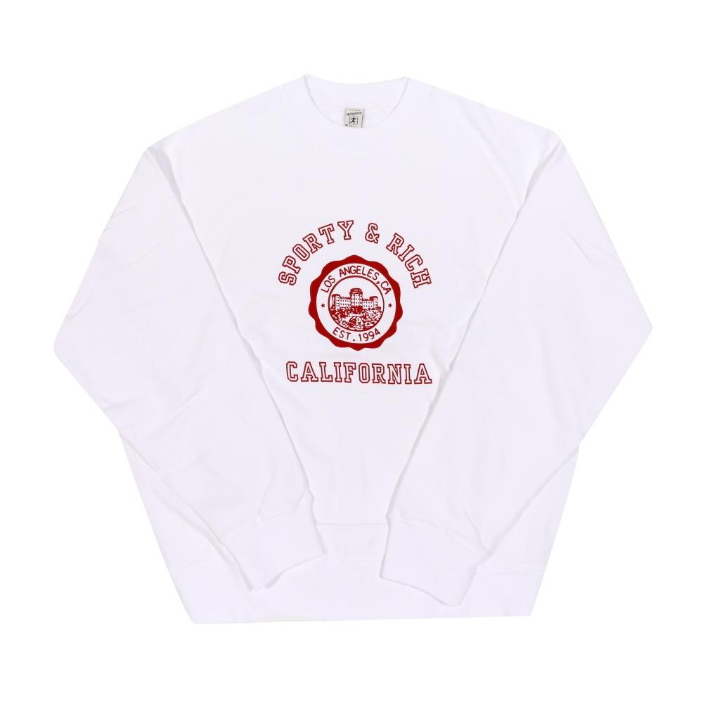 Sporty Rich Unisex Sweatshirt California Emblem Wh01