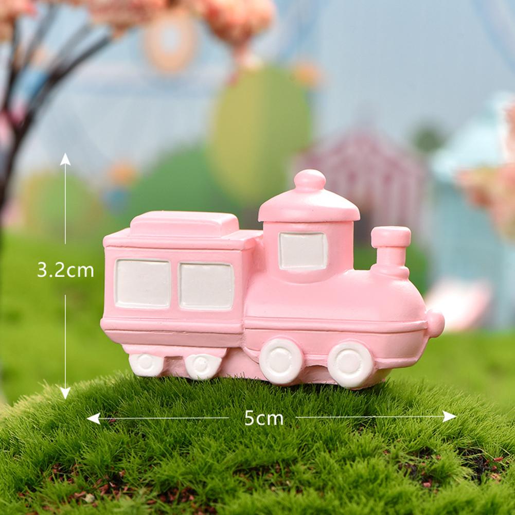 Colorful Resin Playground Ornaments Ferris Wheel Slide Trojan Shape Micro-landscape Gardening Diy Cake Decoration Accessories