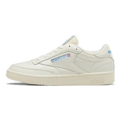 Club C 85 Vintage Chalk Essential Синие кроссовки унисекс Кремовый алебастр GX3680