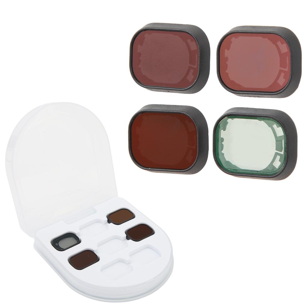 4PCS CPL ND Filter Set for Mini 4 Pro Optical Glass CPL ND16 ND32 ND64 Drone Camera Lens Filter