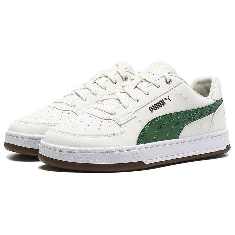 Puma Caven 2.0 Comfortable Casual Minimalist Low-Top Sneakers Unisex Sneakers White Green 394666-02