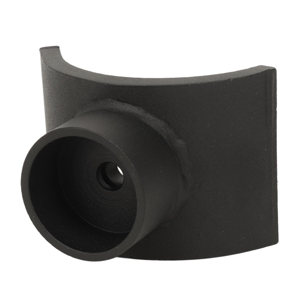 Седло адаптера для бутылочного домкрата, высокопрочное гидравлическое подъемное седло оси для 3-дюймовой трубы, черное 12-тонное адаптер оси для бутылочного домкрата