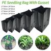 100Pcs Nursery Plants Cultivation Pot Plant Growth Bag for Garden Orchard Tree Transplanting