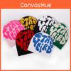 Pattern Letter Fashion Women Casual Warm Knitted Hat For Autumn And Winter