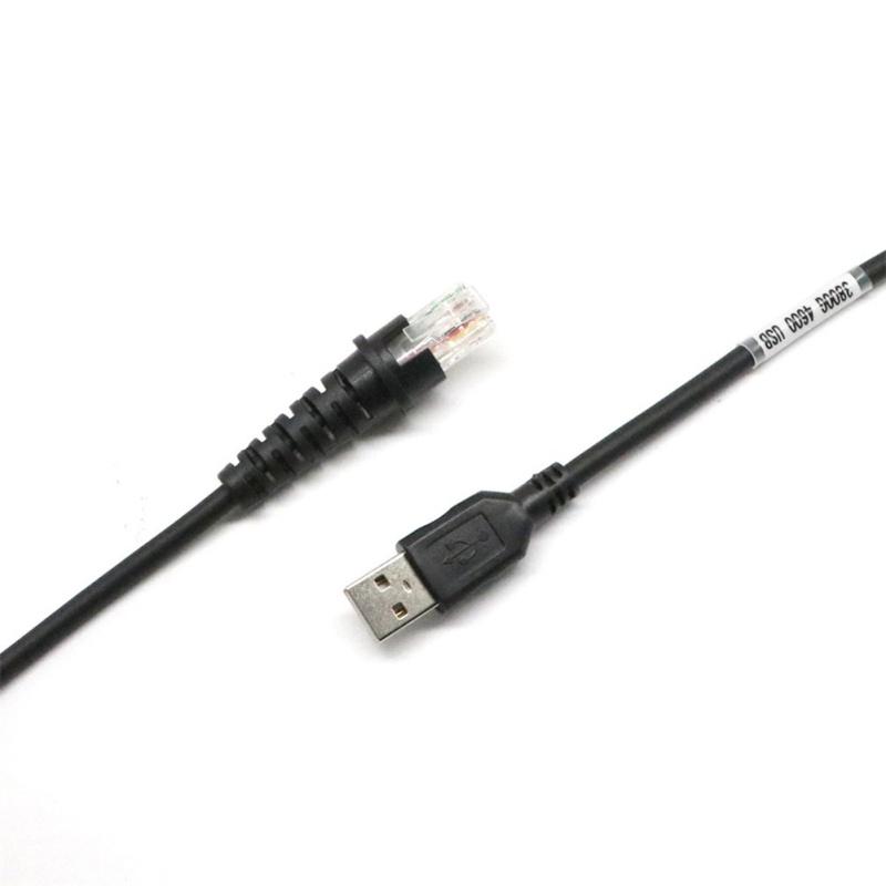 2 м 2D сканер штрих-кода USB-кабель для передачи данных RJ45 10P10C порт совместим с Honeywell 1900 1902g 1300g 1400