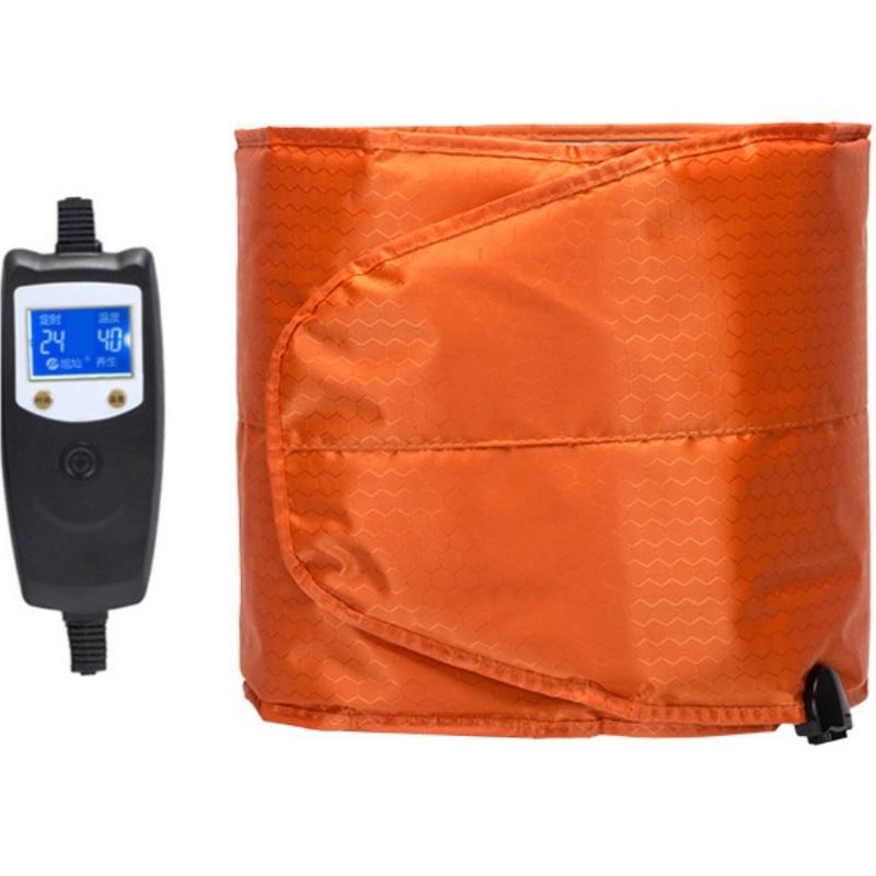 Electric Sauna Heating Belt Slimming Waist Warm Vibration Weight Loss Beauty Far Infrared Belly Trimmer Back Pain Relief Tool