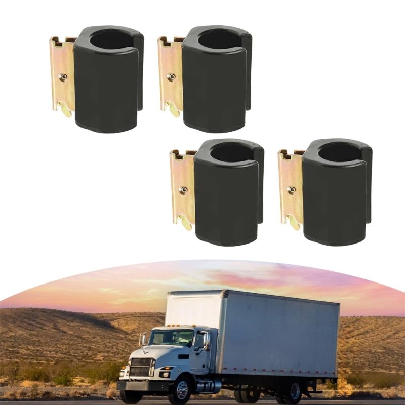 4pcs Multifunctional Tool Hangers for E Track Systems Accommodates Various Tool Sizes for Mechanic Logistics Personnel