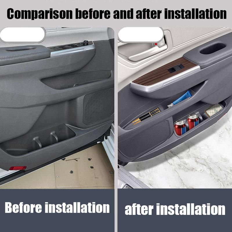 Для Toyota Sienna XL40 2021 2022 2023 2024 Автомобиль передняя дверь средний ящик для хранения нижний ящик для хранения Материал TPE