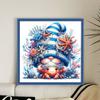 Full Embroidery Eco-cotton Thread 11CT Printed Gnome Cross Stitch Kit Art