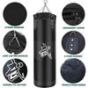 Sac de frappe - 15PCS Suspension Boxe 100cm - Rotation 360° - Kit 15 pièces - Cuir PU &amp; Oxford