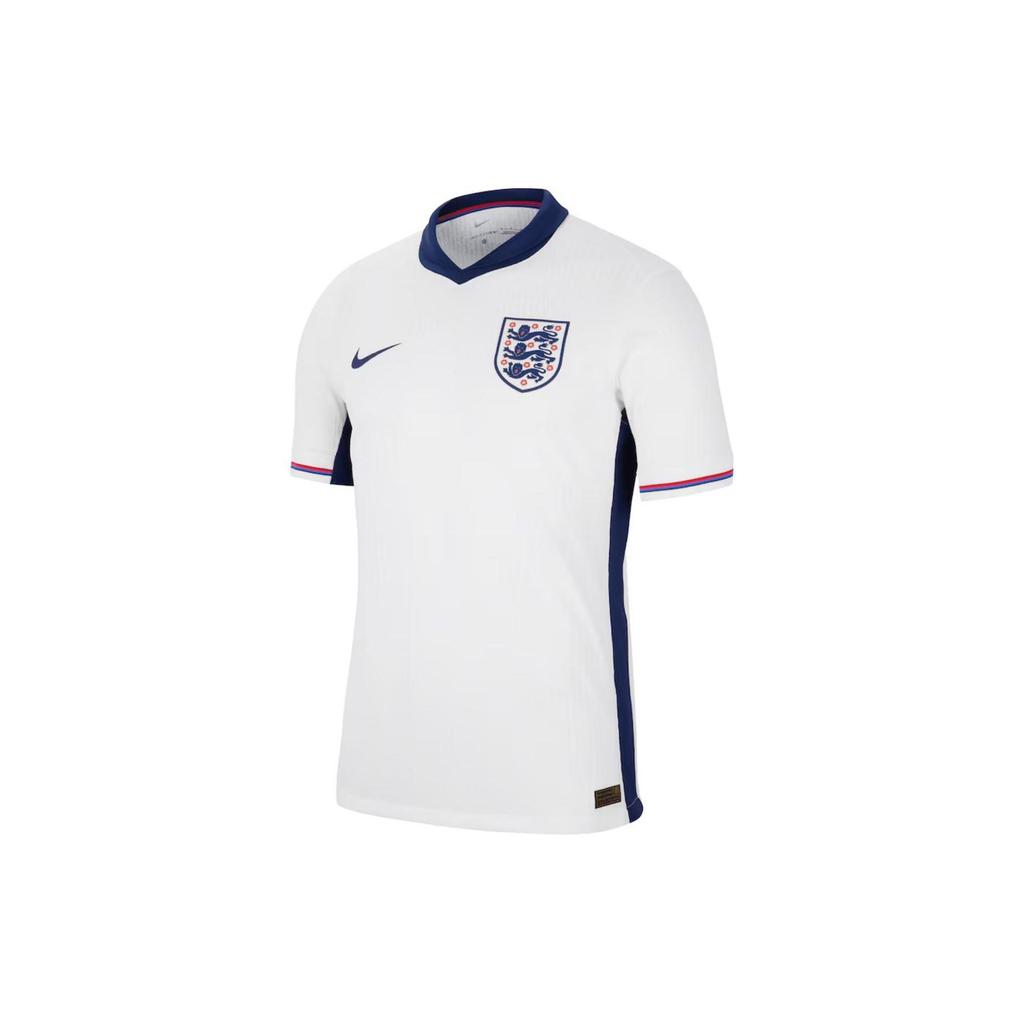 Nike Англия 2024/25 Match Home ADV Authentic Jersey Белый/Синий Void Мужская уличная одежда FJ4271-100